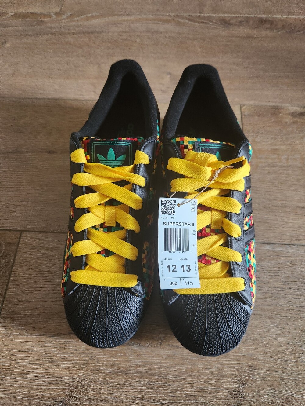Men's Size 12 - Adidas Superstar II x Bob Marley 'Jamaica' IH9785 - Picture 5 of 8